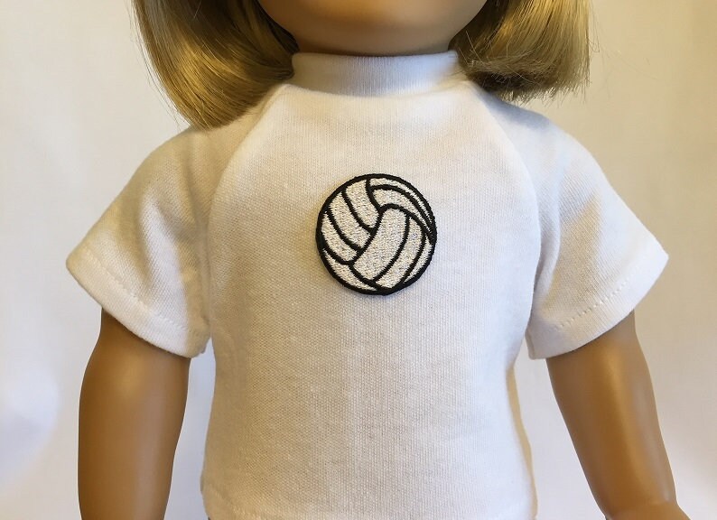 american girl doll volleyball outfit