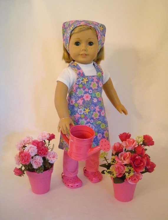 american girl gardening set