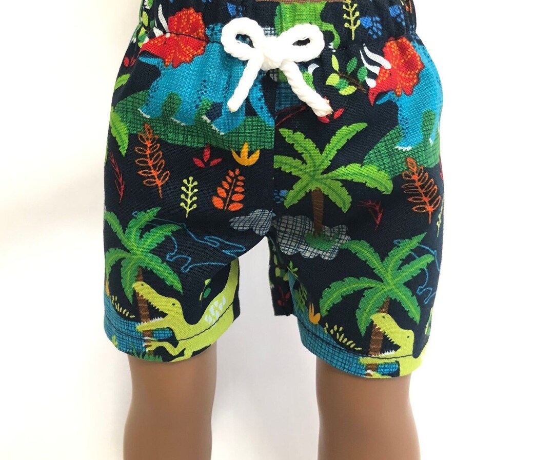 Dinosaur Swim Trunks Optional Goggles Triceratops Swim Etsy
