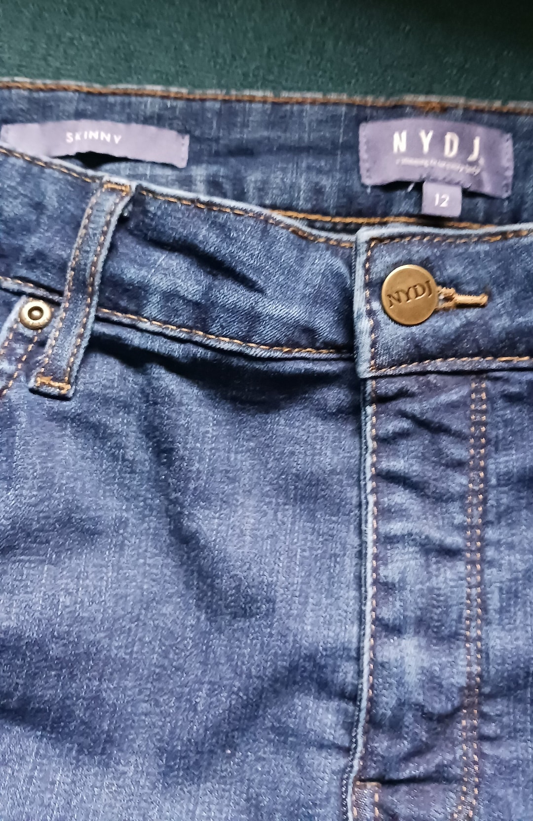 Not Your Daughters Jeans NYDJ Size 12 Skinny Jeans Etsy