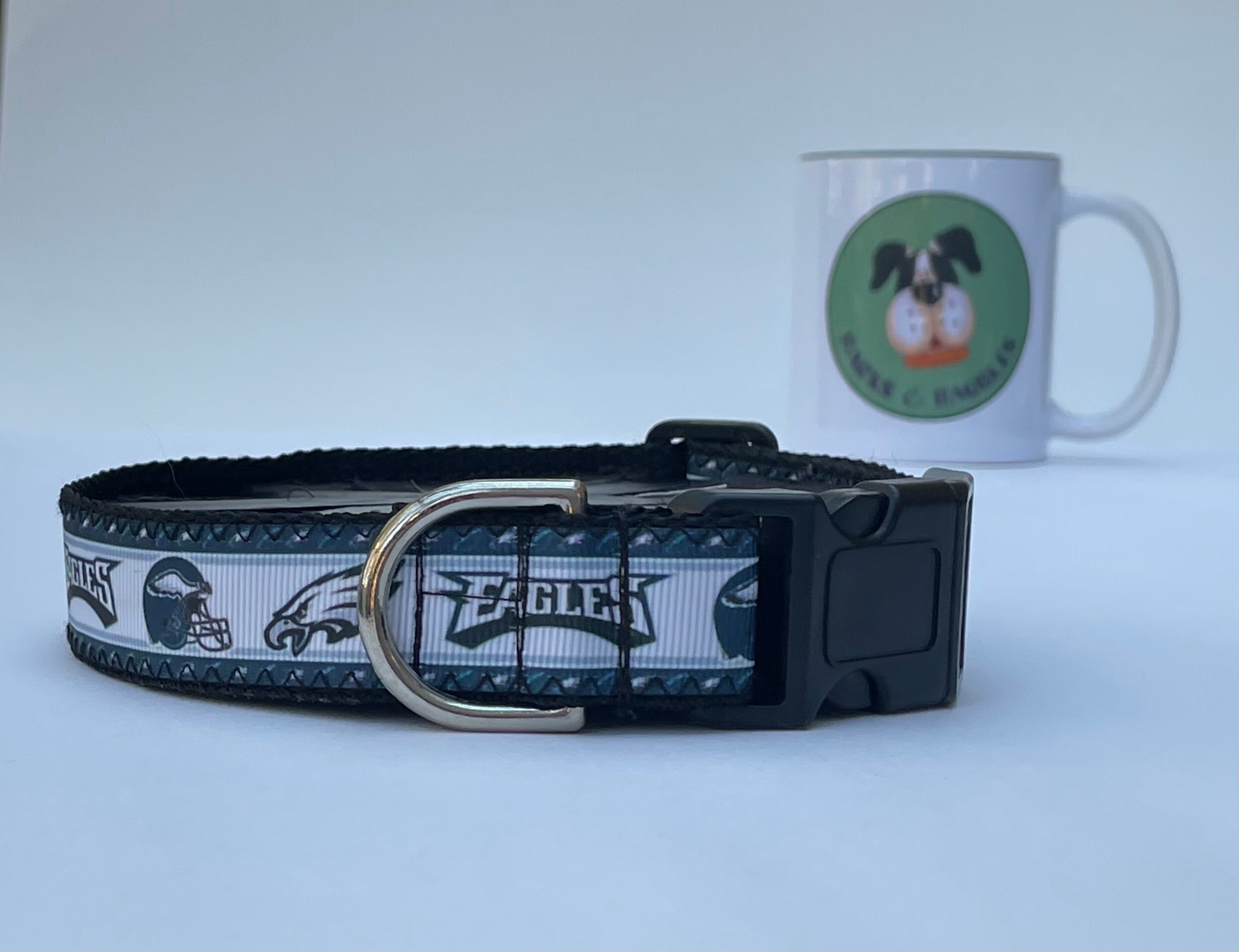 Eagles dog collar Sports dog collar Team dog collar Etsy