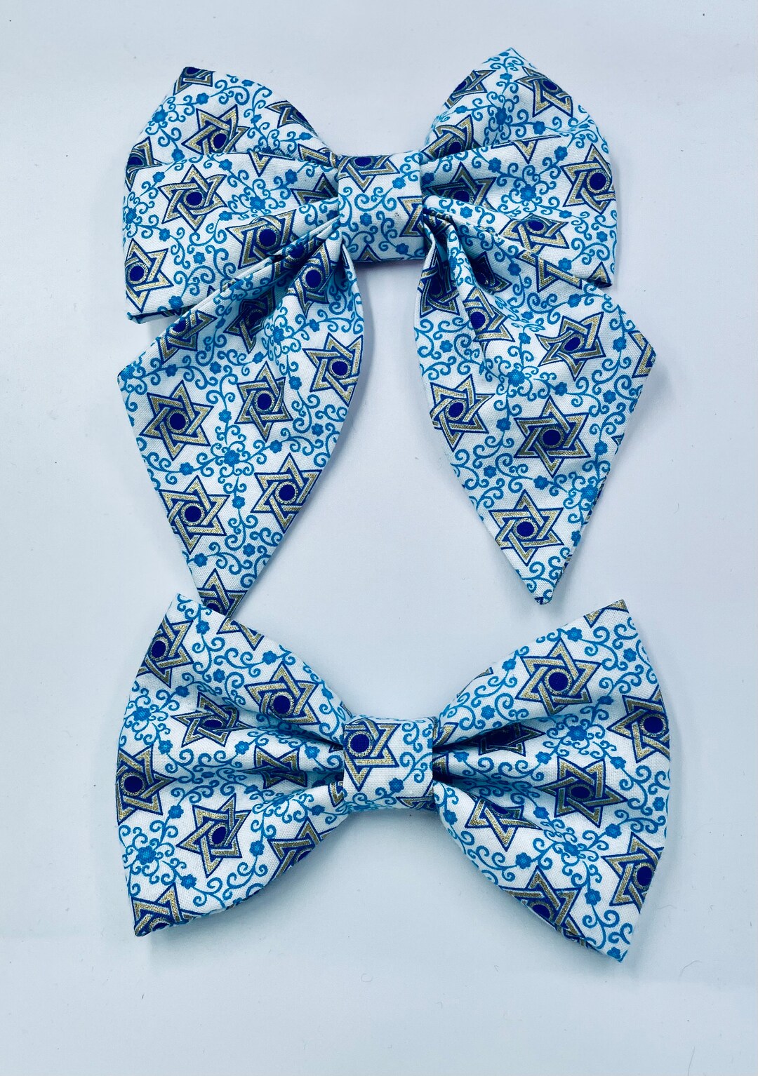 KAWAMOUSE Adjustable Pe-tied Bow Tie Fo Men (Jewish