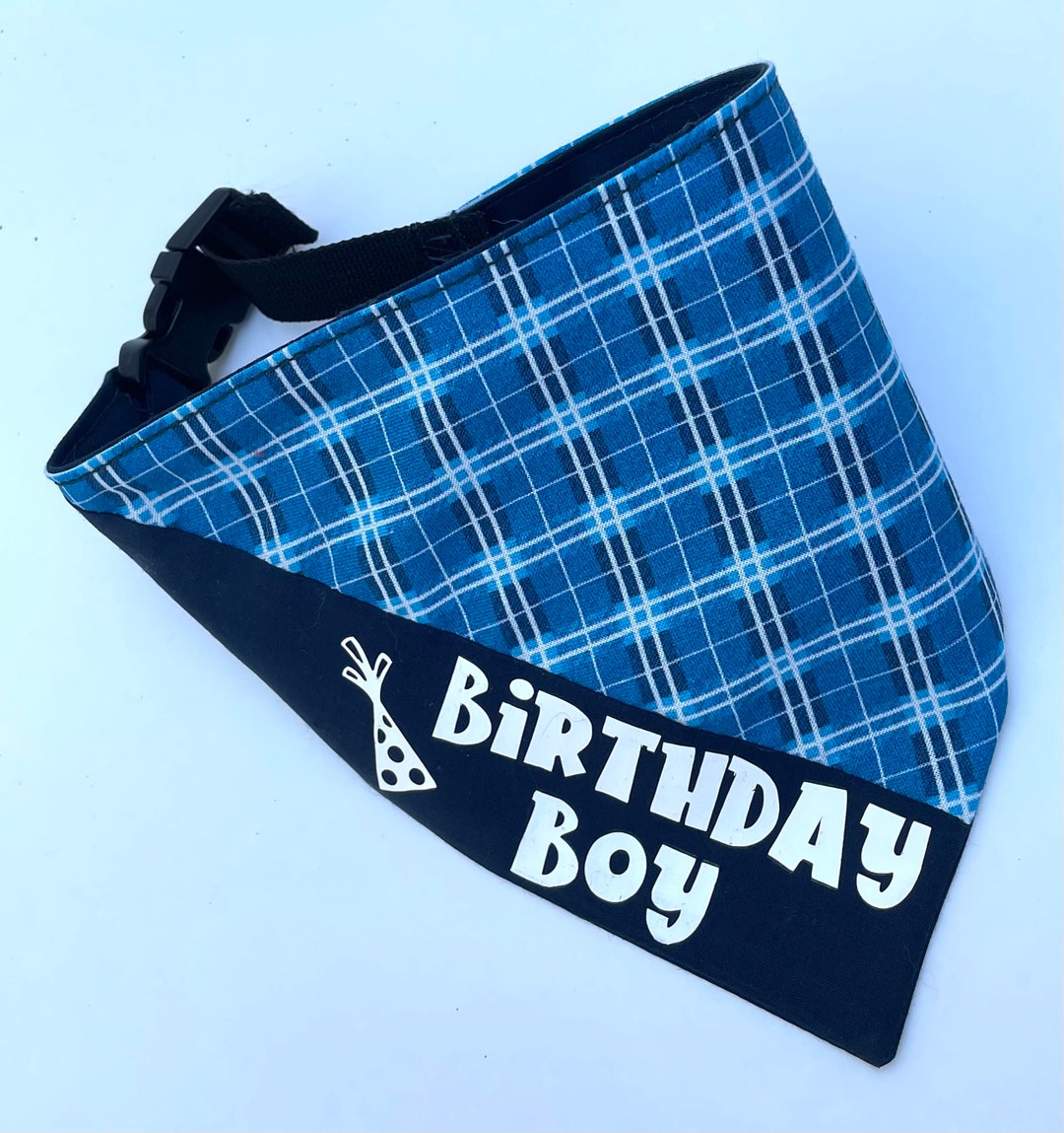 BIRTHDAY BOY Dog Bandana, Birthday Dog Gift, Party Bandana Etsy