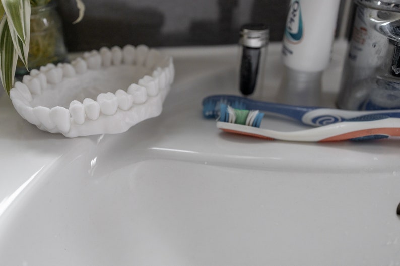 Teeth Bowl Tooth Jewellery holder Tooth Ring Dish Etsy
