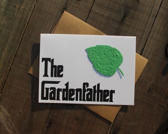 The Gardenfather -  LEAF seed paper shape