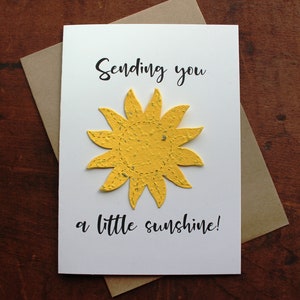 Sending you a little sunshine - Sun Seed Paper