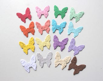 1,000 Seed Paper Confetti Butterflies- Wildflower seeds