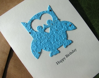 Happy Birthday - Owl Seed Paper