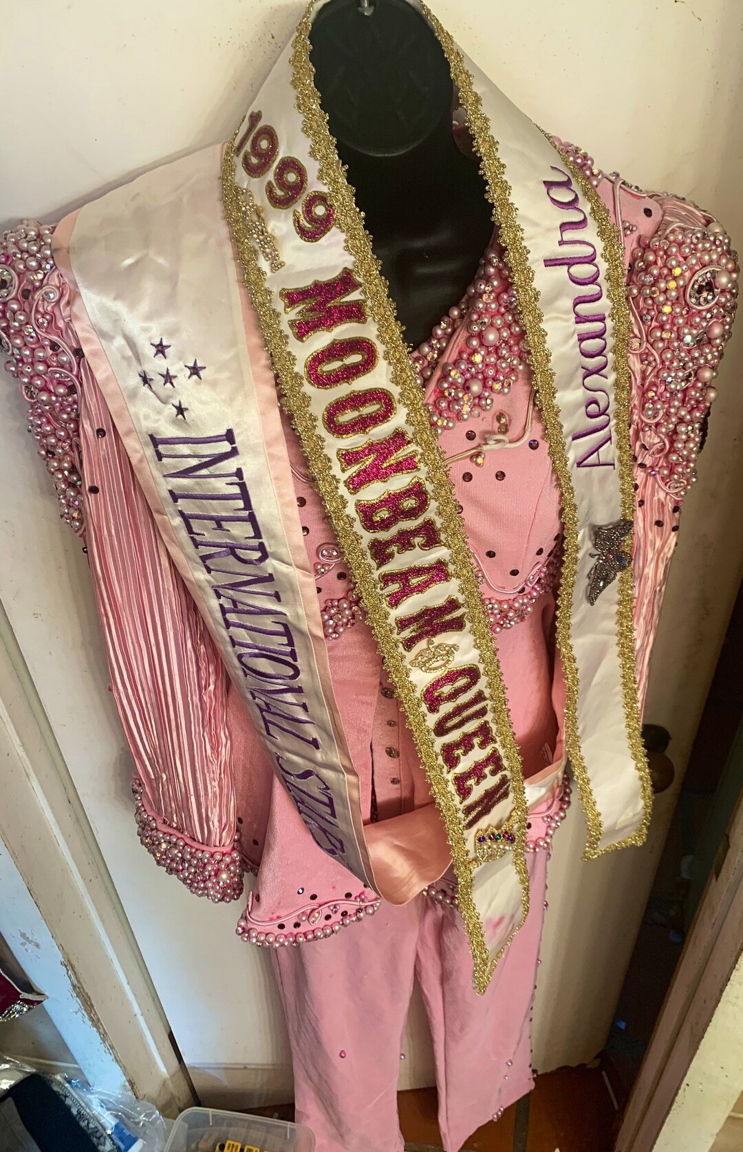 3 Pc Miss America Costume Moonbeam International Star Etsy