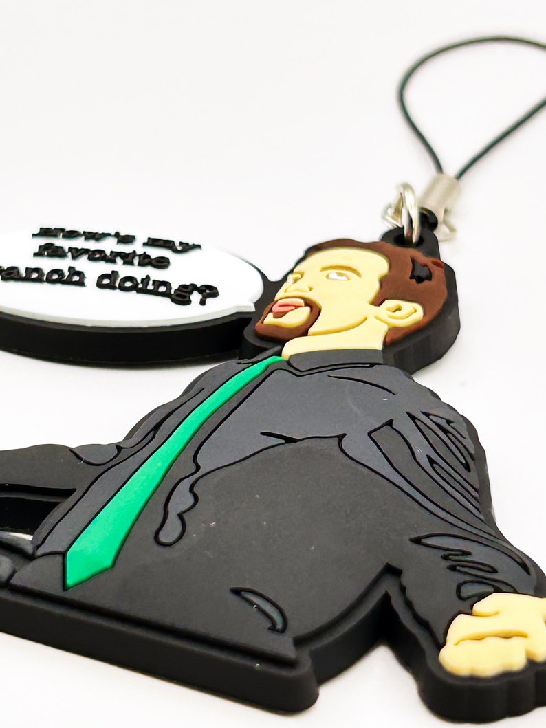 3D PVC How's My Favorite Branch Doing Hanging Ornament Ryan Howard Temp