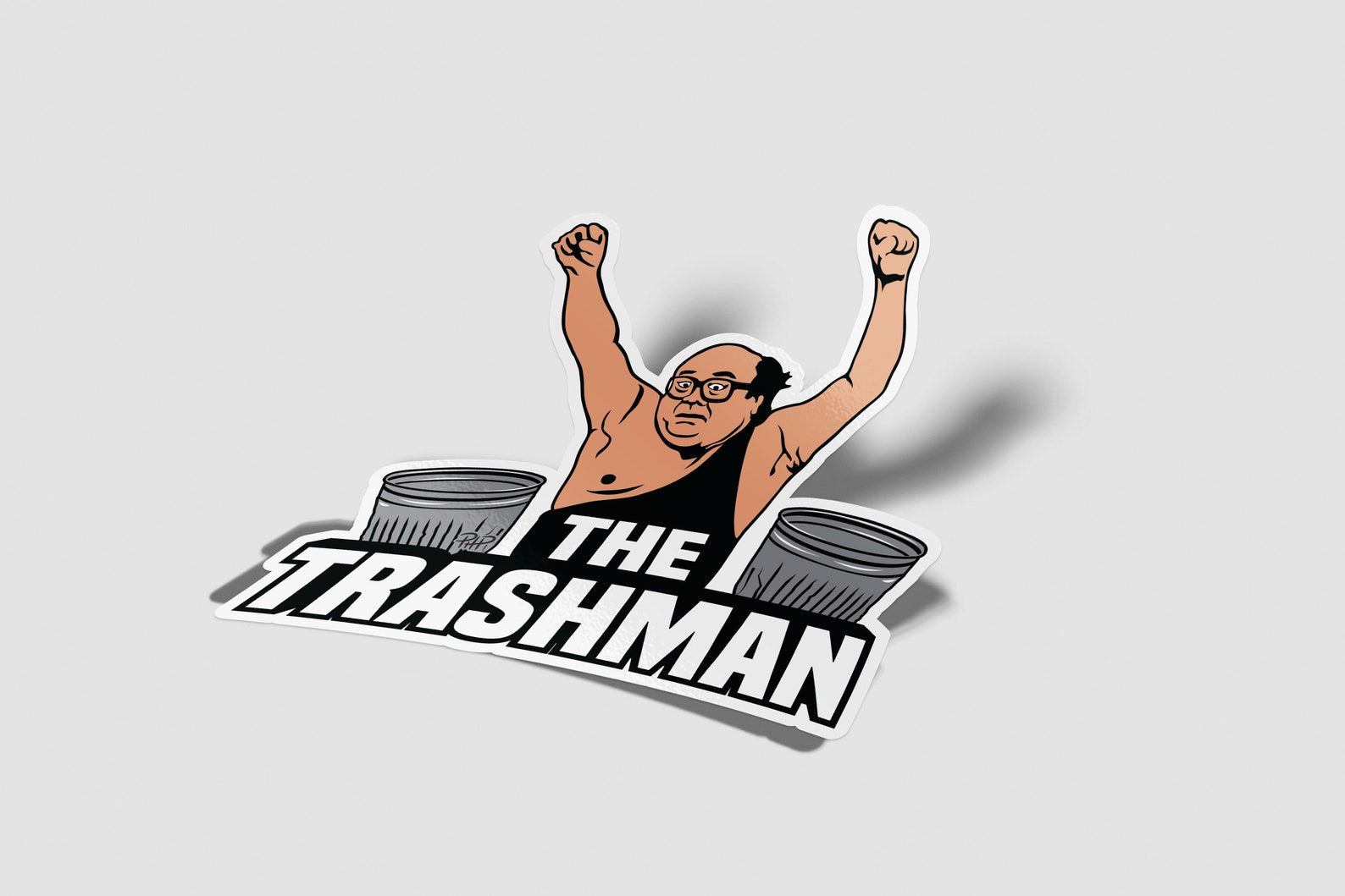 the-trashman-frank-reynolds-vinyl-sticker-iasip-always-etsy