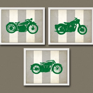 MOTORCYCLE WALL ART - Motorcycle Decor, Chopper Motorcycle, Motorcycle Poster
