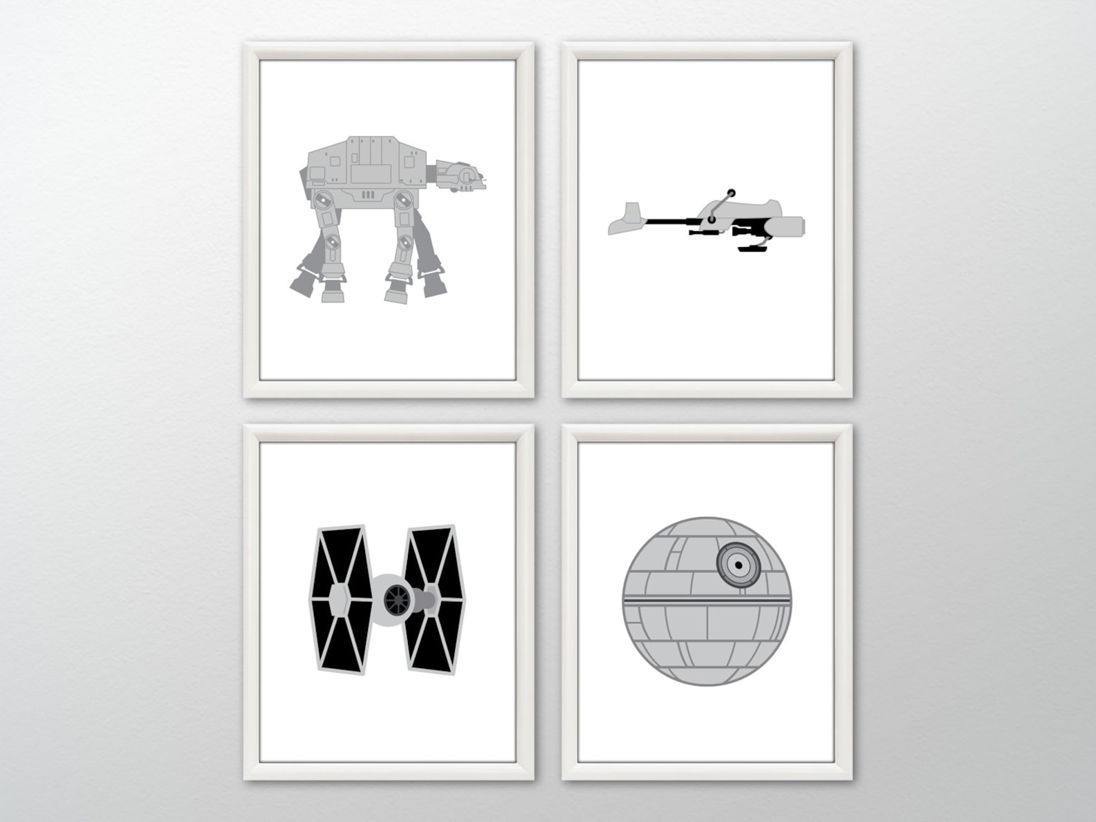 STAR WARS Wall Art Star Wars Decor Star Wars Art Print | Etsy