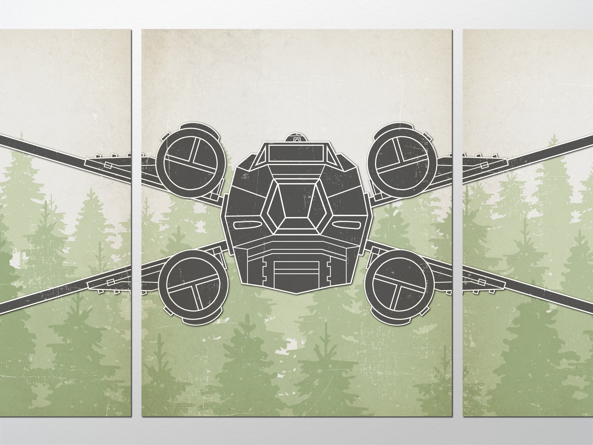 STAR WARS ART Star Wars Wall Art Star Wars Decor Star Wars | Etsy