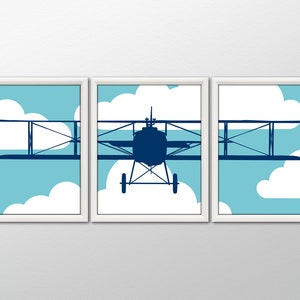 AIRPLANE Wall Art - Airplane Decor, Airplane Art Print, Airplane Nursery