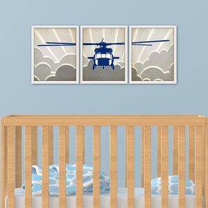 HELICOPTER Wall Art - Black Hawk, Helicopter Decor, Military Decor