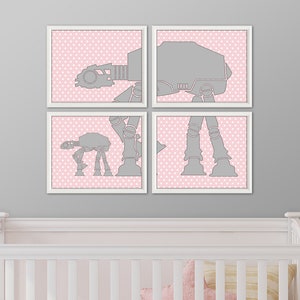STAR WARS Wall Art - Star Wars Decor, Star Wars Art Print, Star Wars Nursery