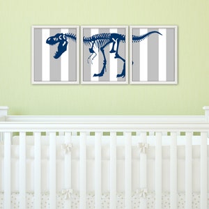 DINOSAUR Art Print - Dinosaur Wall Art, T-Rex Print, Dinosaur Bones
