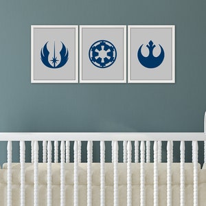 STAR WARS Wall Art - Star Wars Decor, Star Wars Art Print, Star Wars Nursery