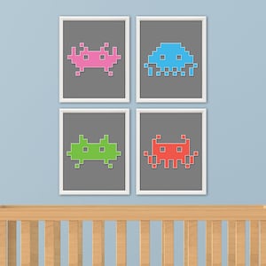 VIDEO GAME DECOR - Video Game Wall Art, Video Game Prints