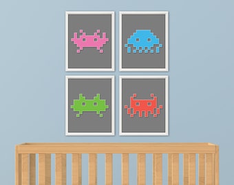 VIDEO GAME DECOR - Video Game Wall Art, Video Game Prints