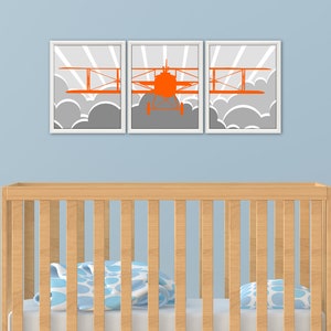 AIRPLANE Wall Art - Airplane Decor, Airplane Art Print, Airplane Nursery