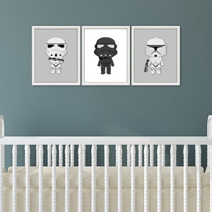 STAR WARS Wall Art - Star Wars Decor, Star Wars Art Print, Star Wars Nursery