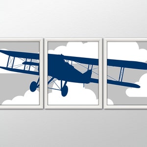 AIRPLANE Wall Art - Airplane Decor, Airplane Art Print, Airplane Nursery