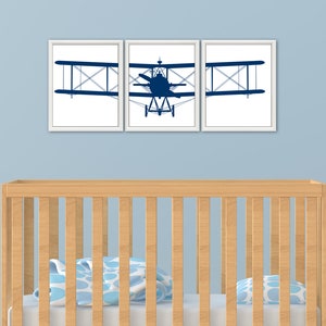 AIRPLANE Wall Art - Airplane Decor, Airplane Art Print, Airplane Nursery