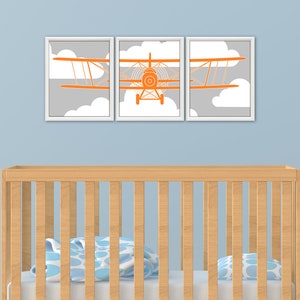AIRPLANE Wall Art, Airplane Decor, Airplane Art Print, Airplane Nursery