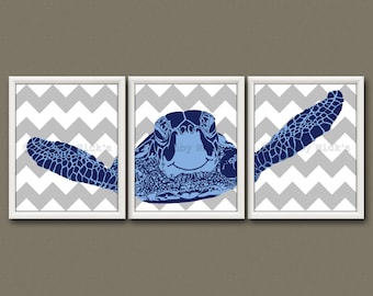 SEA TURTLE - Turtle Art Print, Sea Turtle Wall Art, Sea Turtle Decor, Turtle Decor