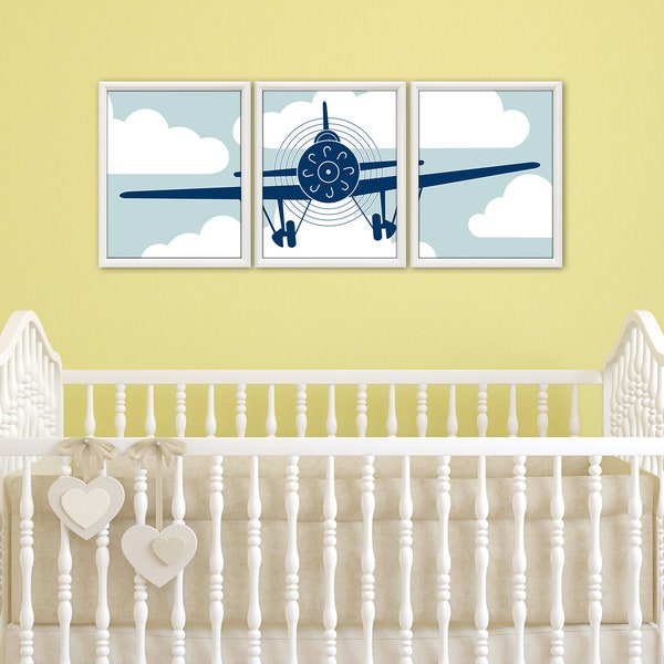 Vintage Airplane Nursery Etsy