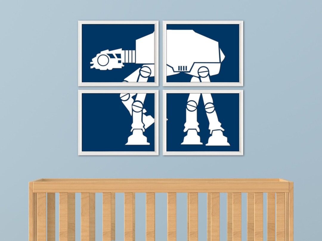 STAR WARS Wall Art Star Wars Decor Star Wars Art Print - Etsy