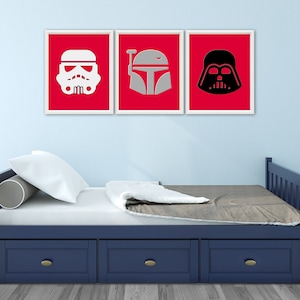 STAR WARS Wall Art - Star Wars Decor, Star Wars Art Print, Star Wars Nursery