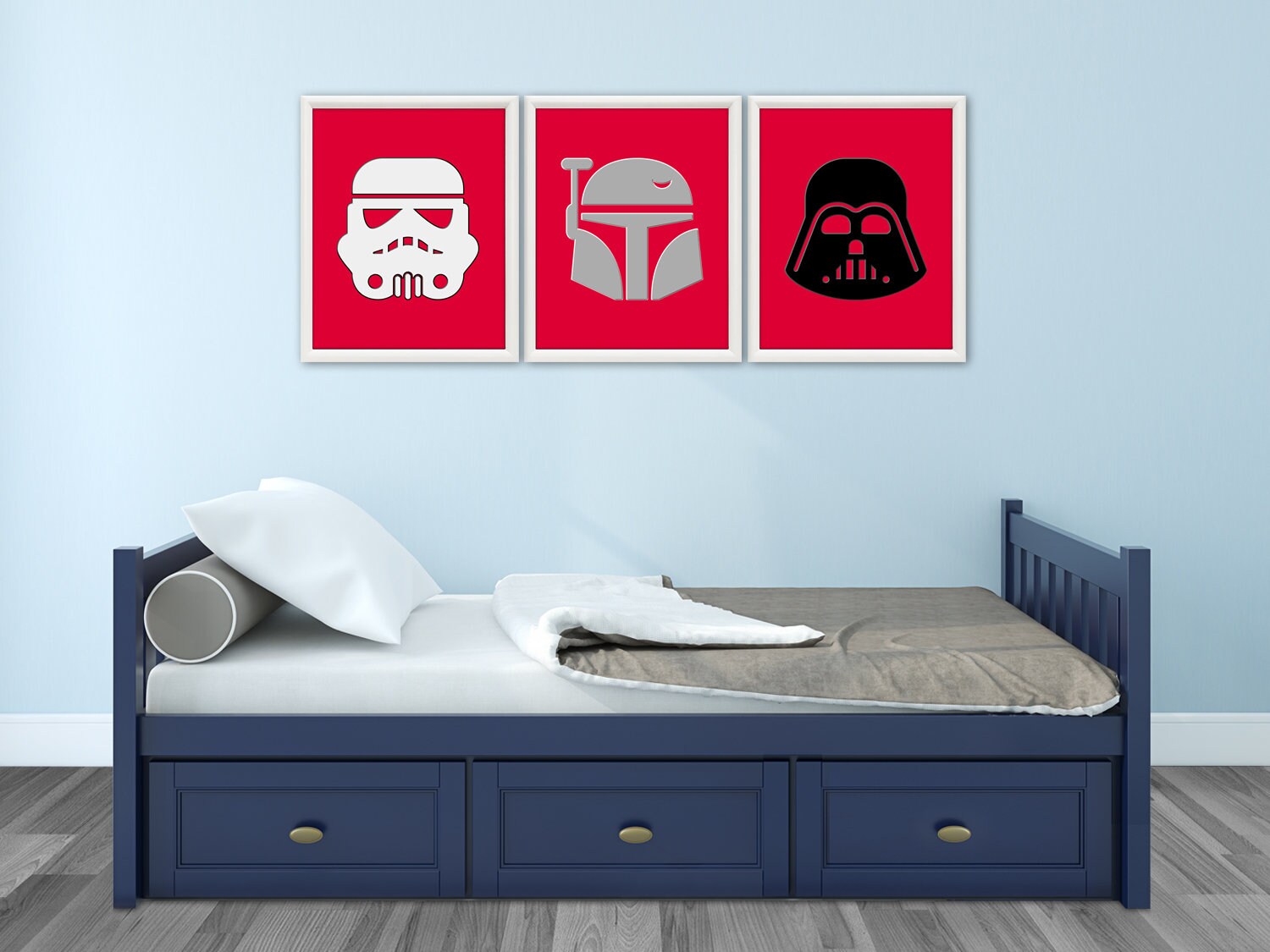 STAR WARS Wall Art Star Wars Decor Star Wars Art Print Etsy Singapore