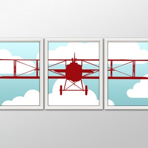 AIRPLANE Wall Art - Airplane Decor, Airplane Art Print, Airplane Nursery