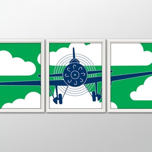 AIRPLANE Wall Art - Airplane Decor, Airplane Art Print, Airplane Nursery