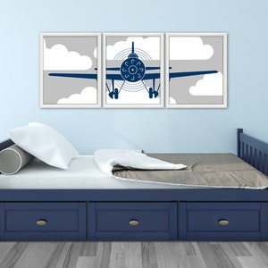 AIRPLANE Wall Art - Airplane Decor, Airplane Art Print, Airplane Nursery