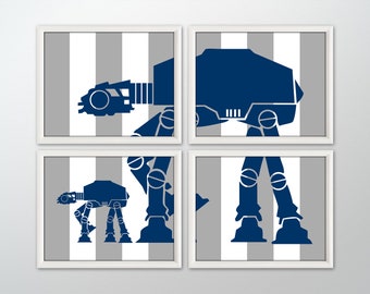 STAR WARS Wall Art - Star Wars Decor, Star Wars Art Print, Star Wars Nursery