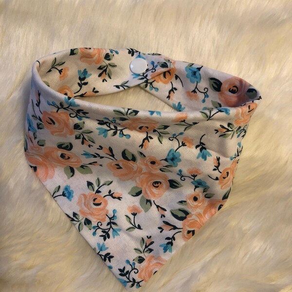 5 Dollar Bin! Pink floral Dog Bandana!