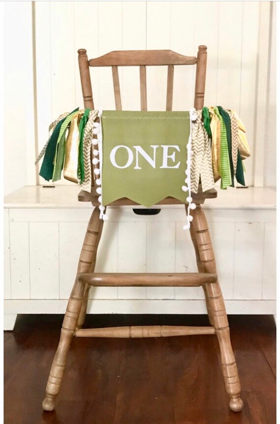 Peter Pan 1st Birthday Decoration Neverland High Chair One Etsy