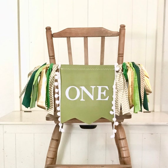 Peter Pan 1st Birthday Decoration Neverland High Chair One Etsy