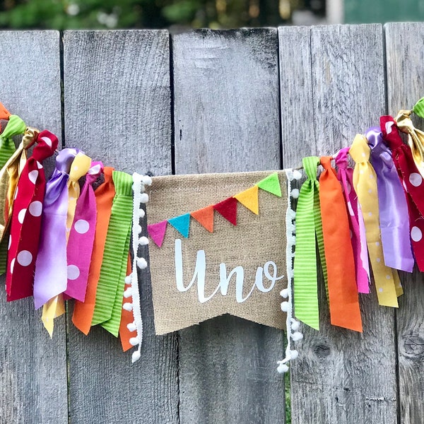 Fiesta High Chair Banner 1st Birthday Backdrop Taco theme Photo Prop First Fiesta Sombrero party hat Birthday Sign kids party ideas