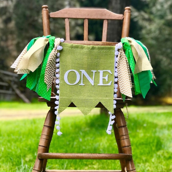 Peter Pan 1st Birthday Decor High Chair Garland Backdrop Etsy