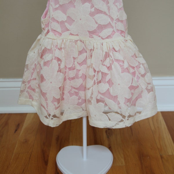 Baby Doll Dress Stand | Wooden Stand for Baby or Doll Dress Display | Baby Doll Dress Form | Dress Hanger
