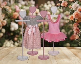 Baby Hanger Centerpiece | Dress Hanger Baby Shower Dress Stand Doll Dress Stand Childrens Clothing Display