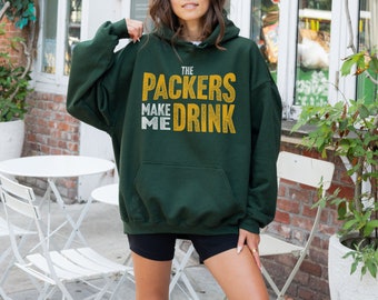 Green Bay Unisex Plush Hoodie Funny Football Packers Game Day Shirt for Men Women