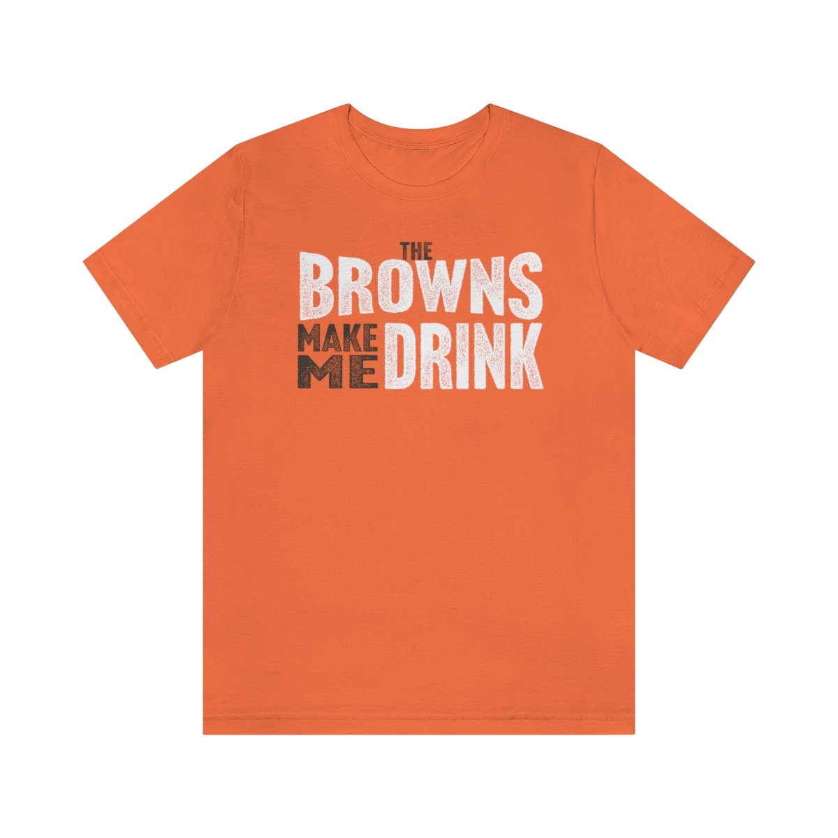 Cleveland Browns Neutral Colour Logo T-Shirt - Mens - Big & Tall