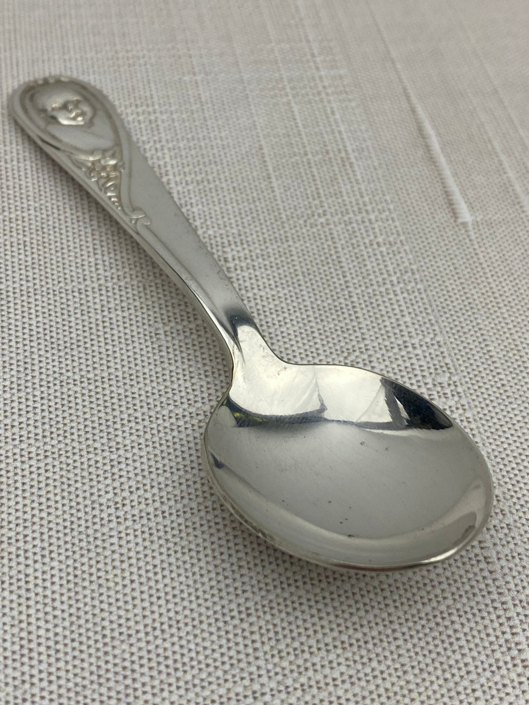 Vintage GERBER Baby Spoon Winthrop Silver Plate Mid 20th Century Baby Gift Etsy