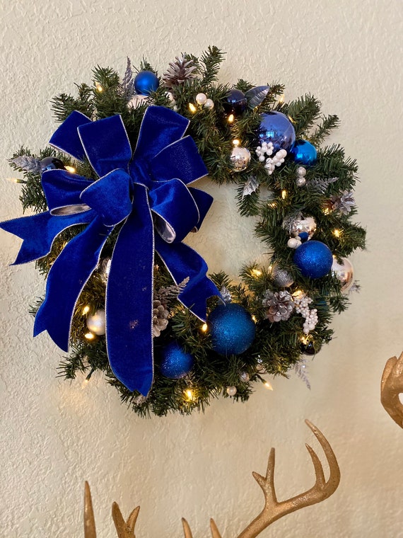 Cordless wreath lights outlet